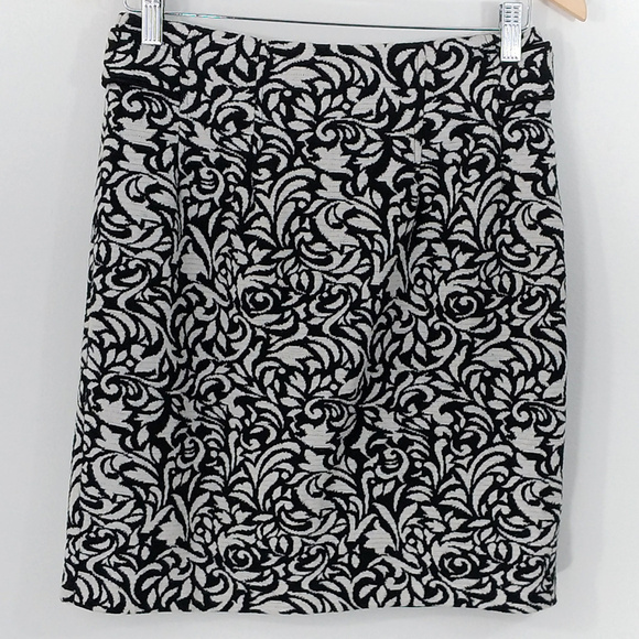 Trulli Petite Damask Skirt Size 4P Petite - Picture 1 of 7